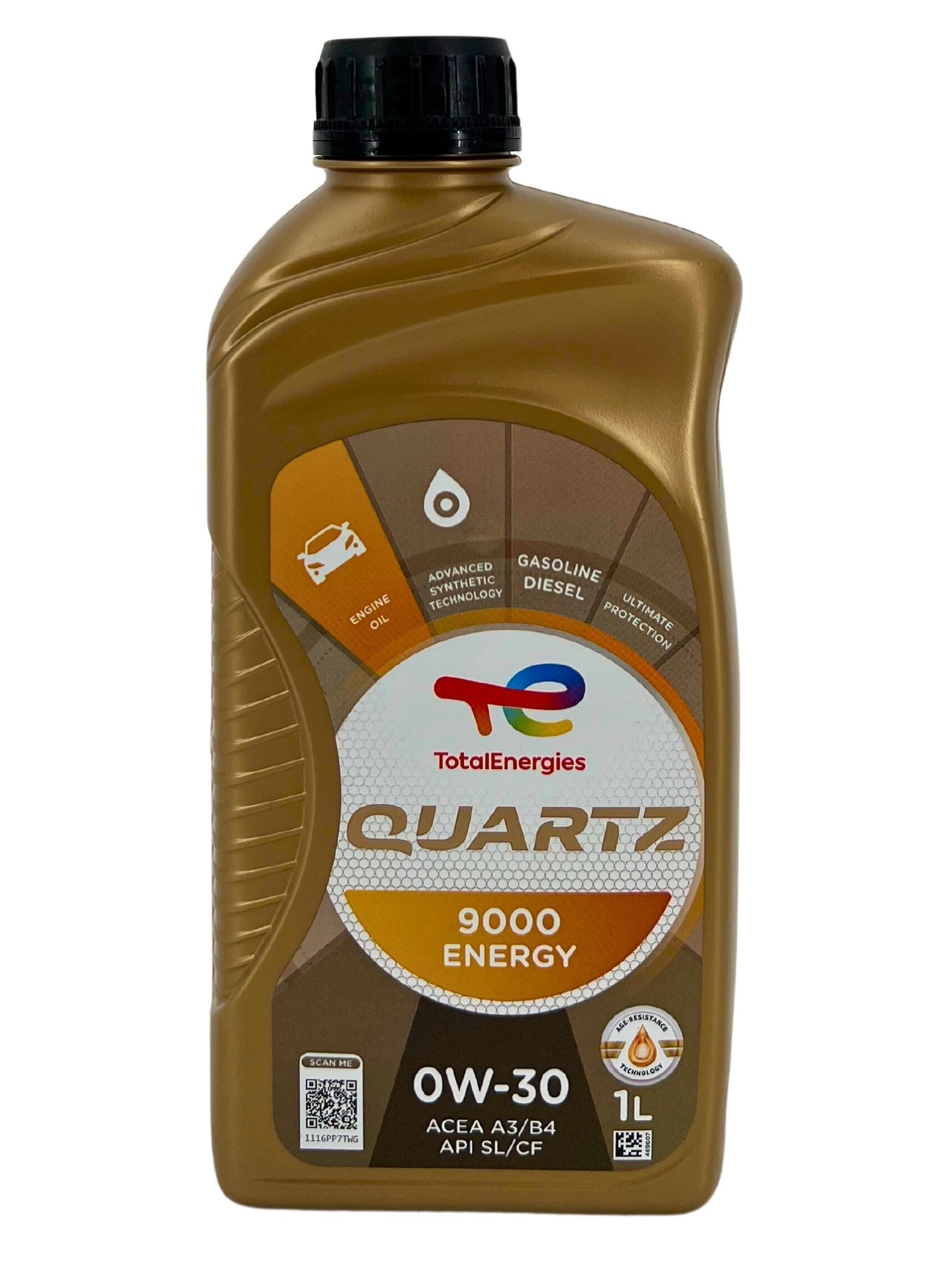 Total Quartz 9000 Energy 0W-30 1 Liter