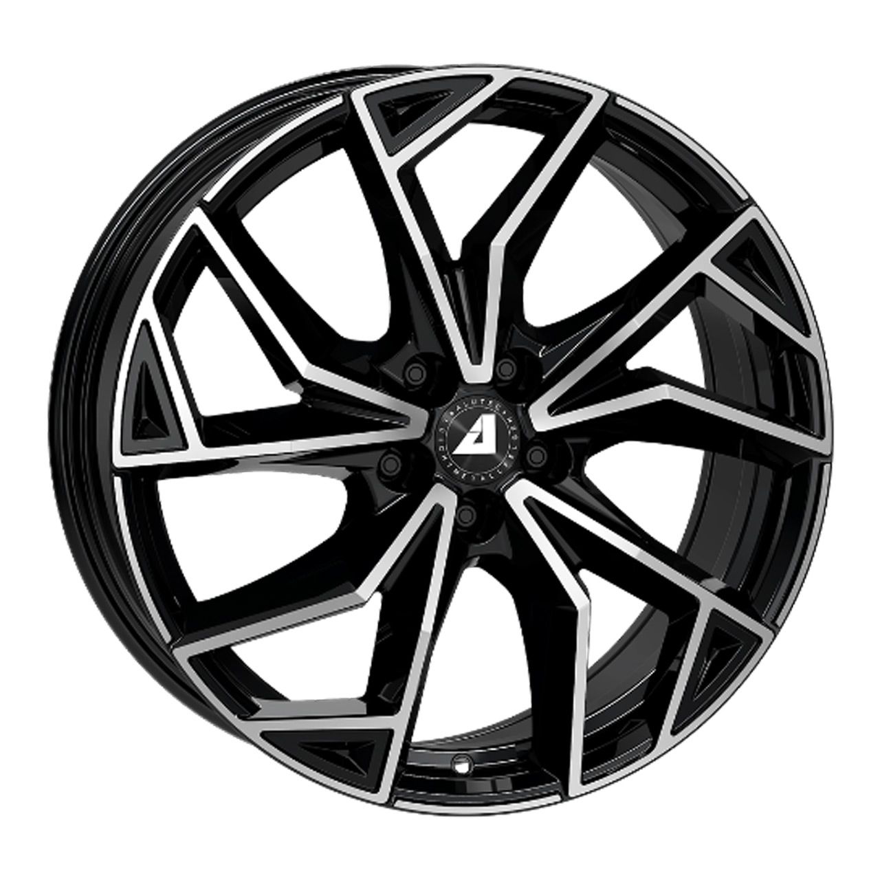 ALUTEC ADX.02 5-LOCH diamantschwarz frontpoliert 9.0Jx20 5x108 ET50