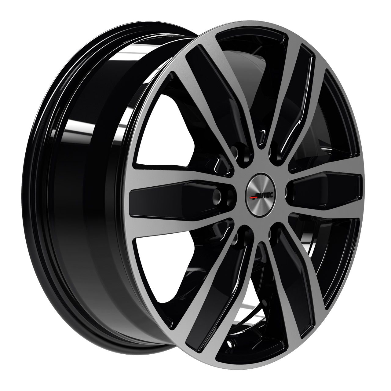 AUTEC TYP Q - QUANTRO 6L schwarz poliert 7.0Jx17 6x120 ET50