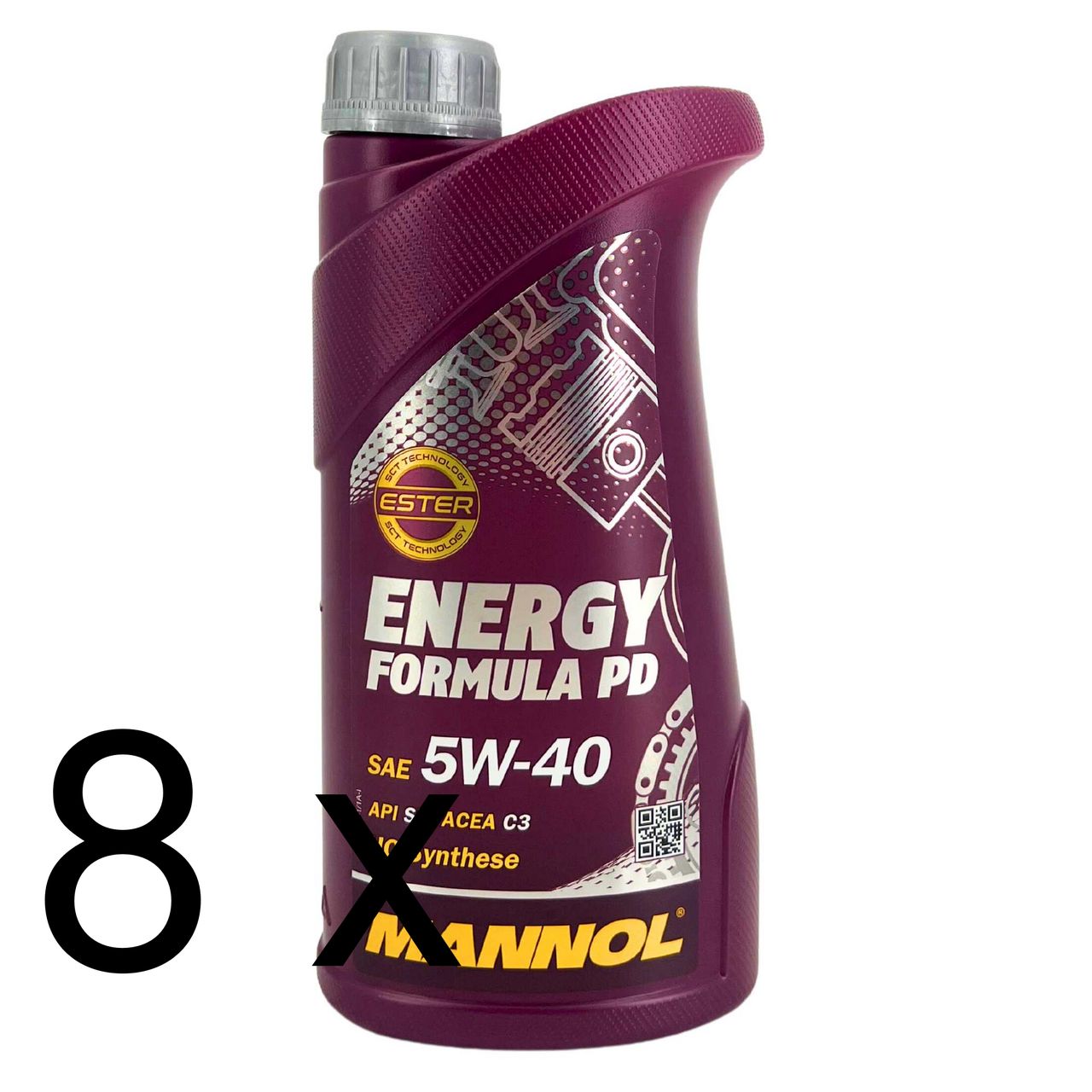 Mannol Energy Formula PD 5W-40 8x1 Liter
