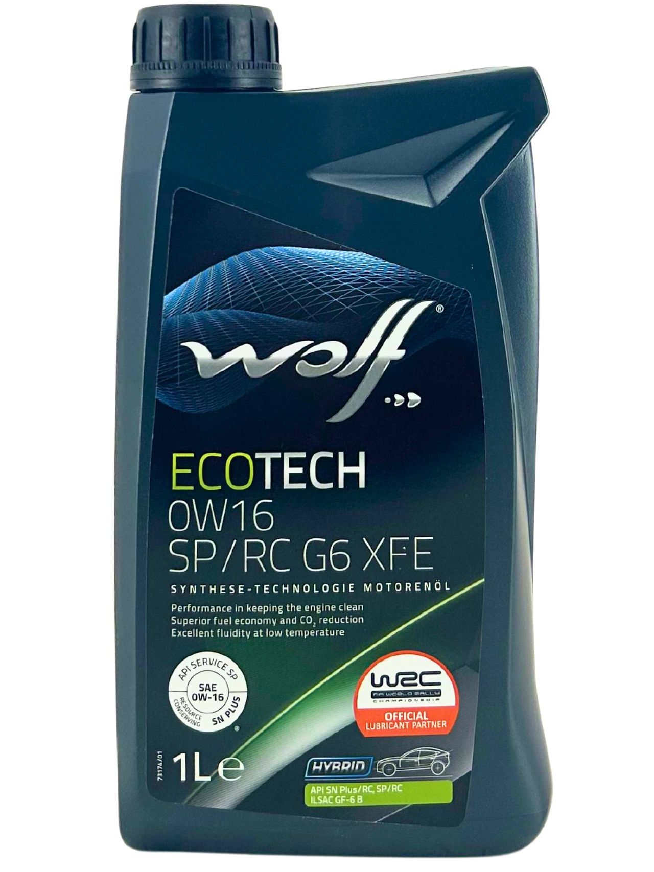 Wolf EcoTech 0W-16 SP/RC G6 XFE 1 Liter
