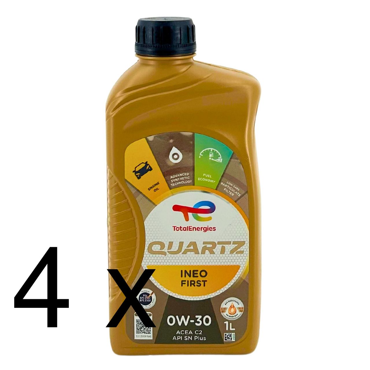 Total Quartz Ineo First 0W-30 4x1 Liter Total Quartz Ineo First 0W-30 4x1 Liter