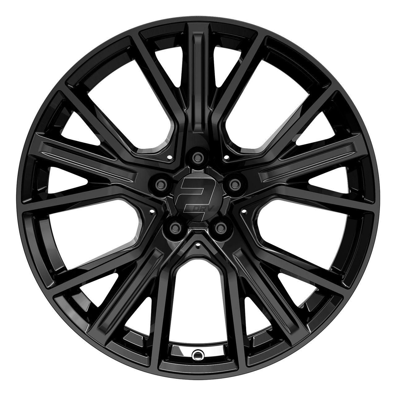 WHEELWORLD-2DRV WH34 black glossy painted 8.0Jx19 5x112 ET30