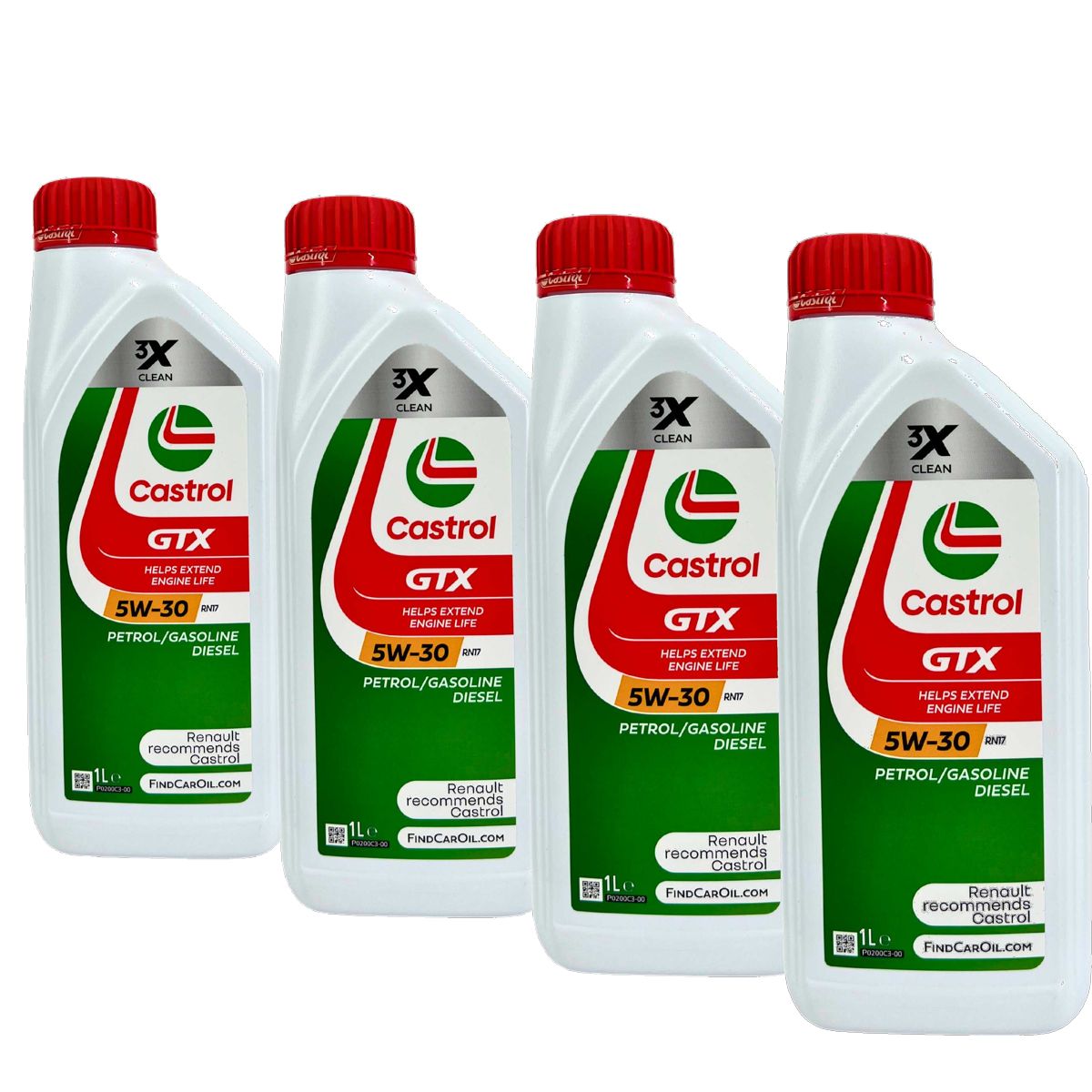 Castrol GTX 5W-30 RN17 4x1 Liter
