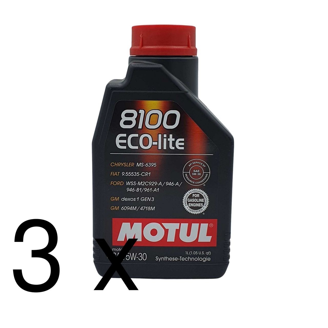 Motul 8100 Eco-lite 5W-30 3x1 Liter