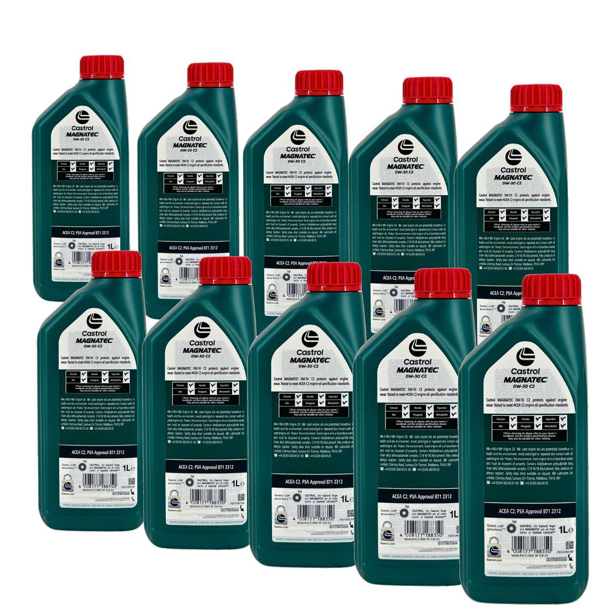 Castrol Magnatec 0W-30 C2 10x1 Liter