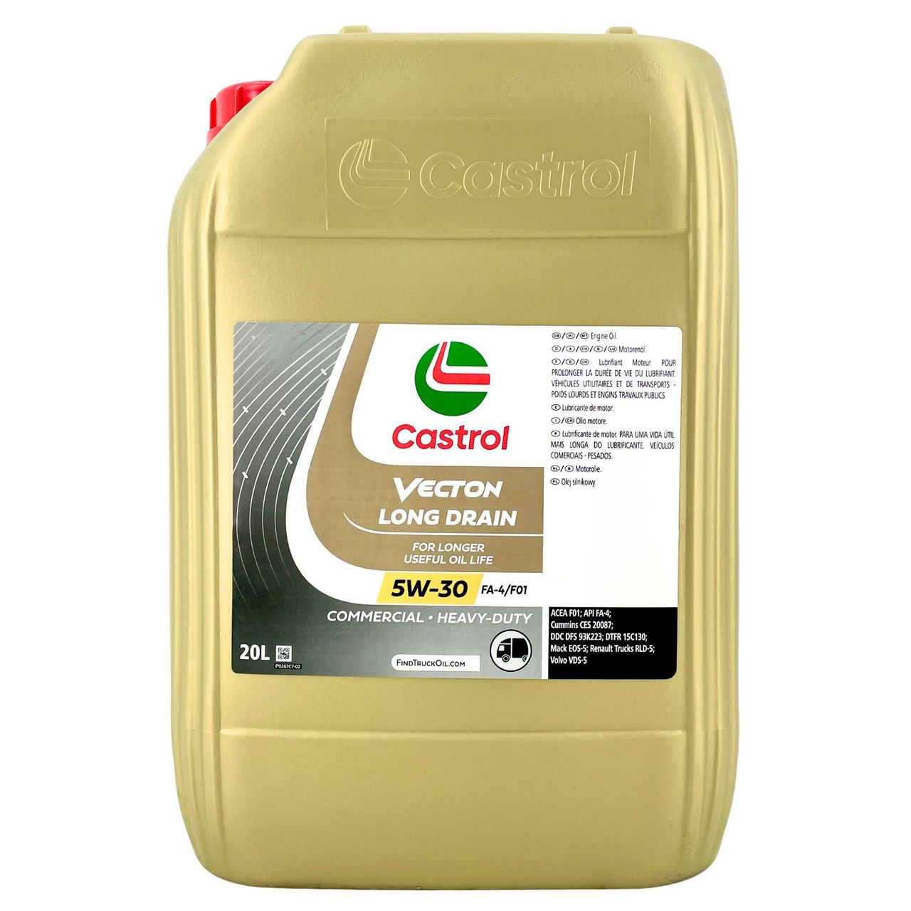 Castrol Vecton Long Drain 5W-30 FA-4/F01 20 Liter