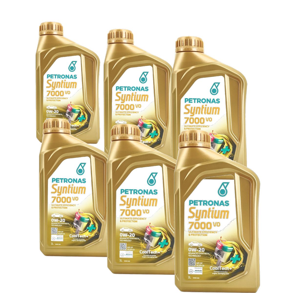 Petronas Syntium 7000 VO 0W-20 6x1 Liter