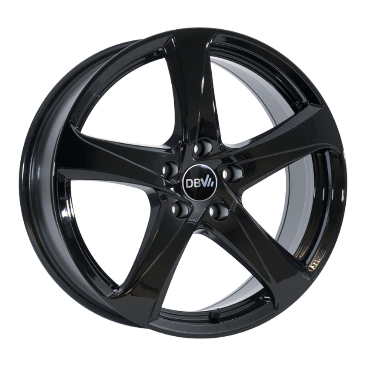 DBV 5SP 001 schwarz 6.5Jx16 5x100 ET38