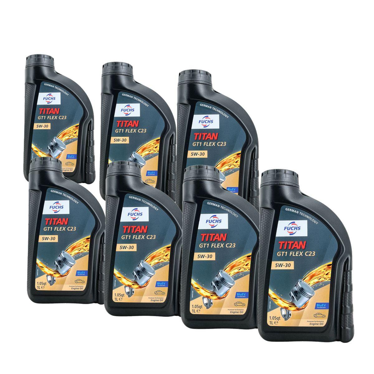 Fuchs Titan GT1 Flex C23 5W-30 7x1 Liter