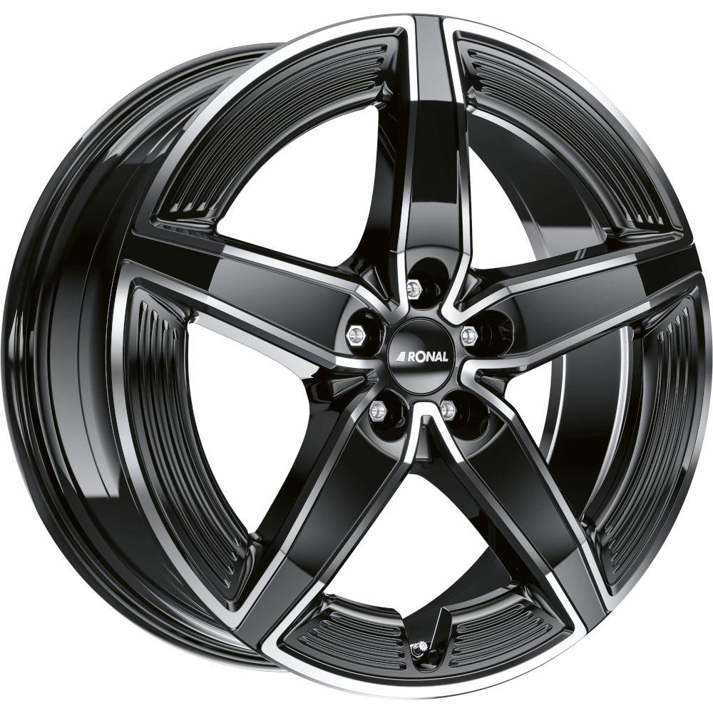 RONAL RONAL R72 jetblack-frontkopiert 8.5Jx20 5x112 ET40