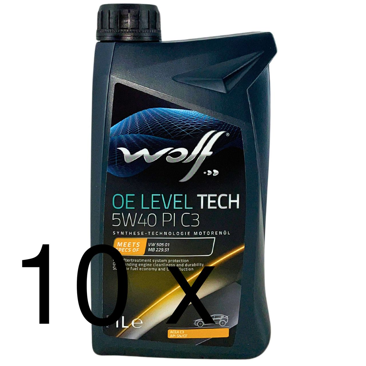 Wolf OE LevelTech 5W-40 PI C3 10x1 Liter