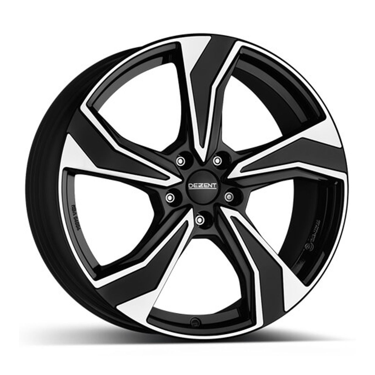 DEZENT DEZENT KB DARK black polished 7.5Jx18 5x114.3 ET55