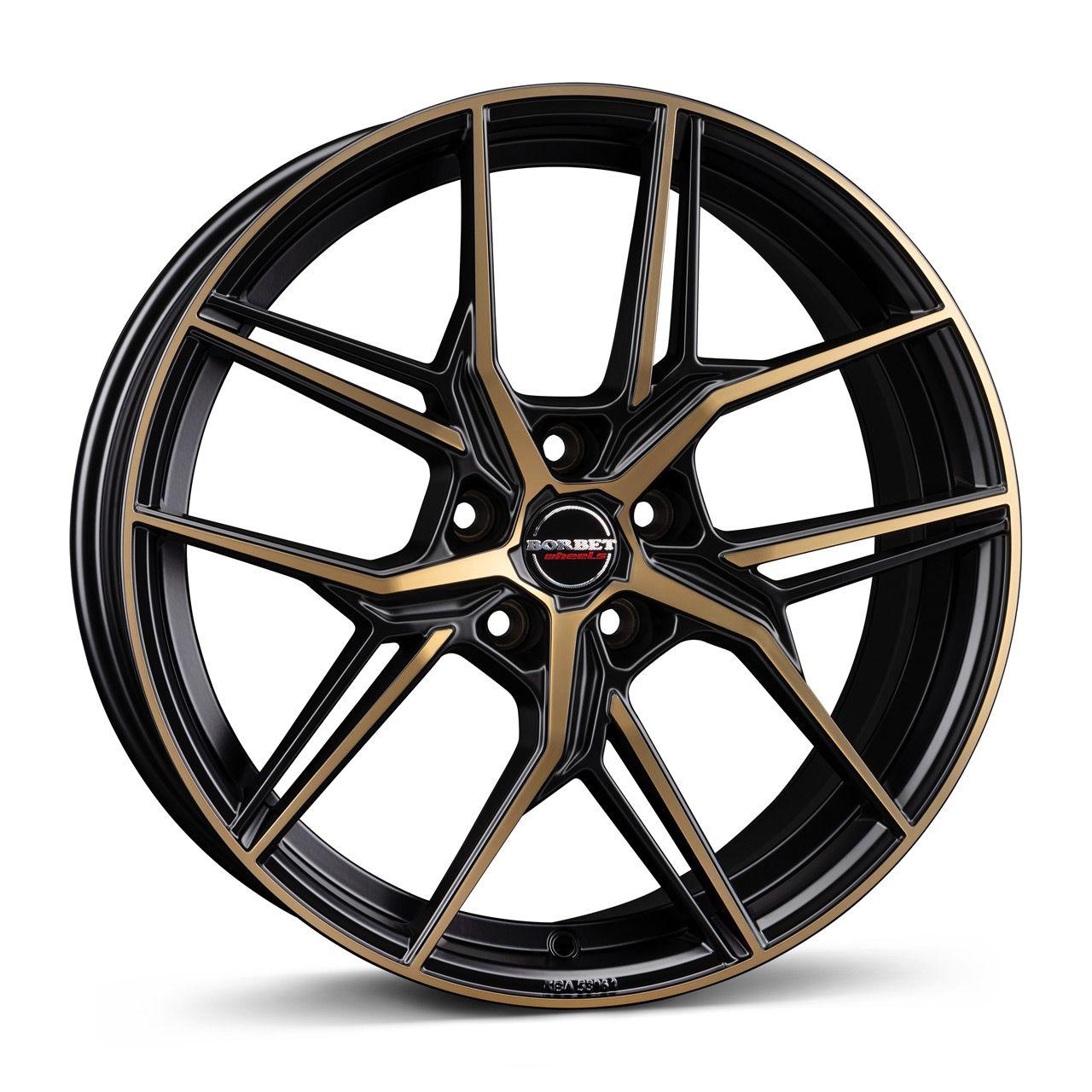 BORBET DESIGN W black copper polished matt 8.0Jx20 5x112 ET41