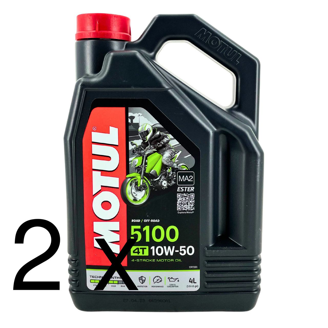 Motul 5100 10W-50 4T 2x4 Liter