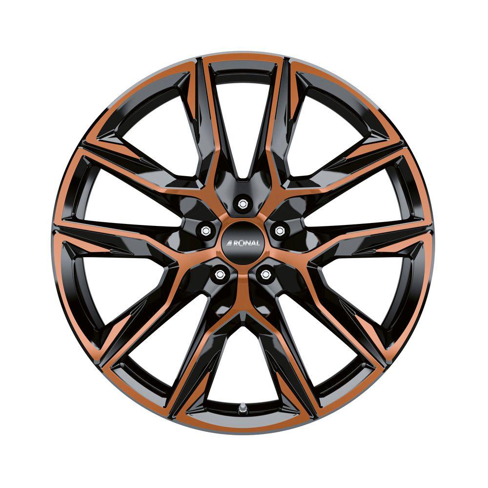 RONAL RONAL R71 jetblack-copper matt 10.5Jx21 5x130 ET64