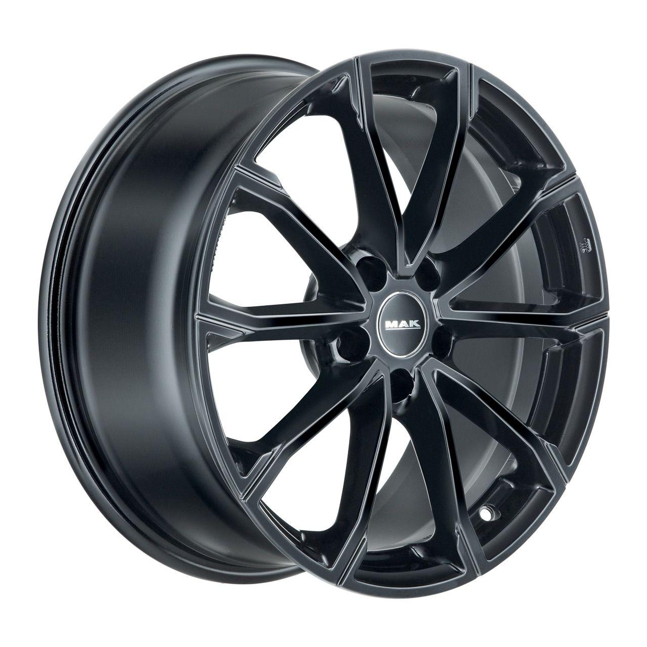 MAK DAVINCI gloss black 7.5Jx18 5x112 ET45,5