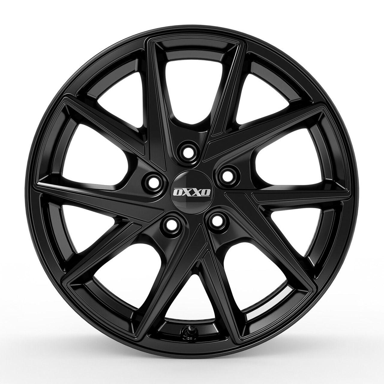 OXXO WHEELS CROW BLACK black 6.5Jx16 5x112 ET45
