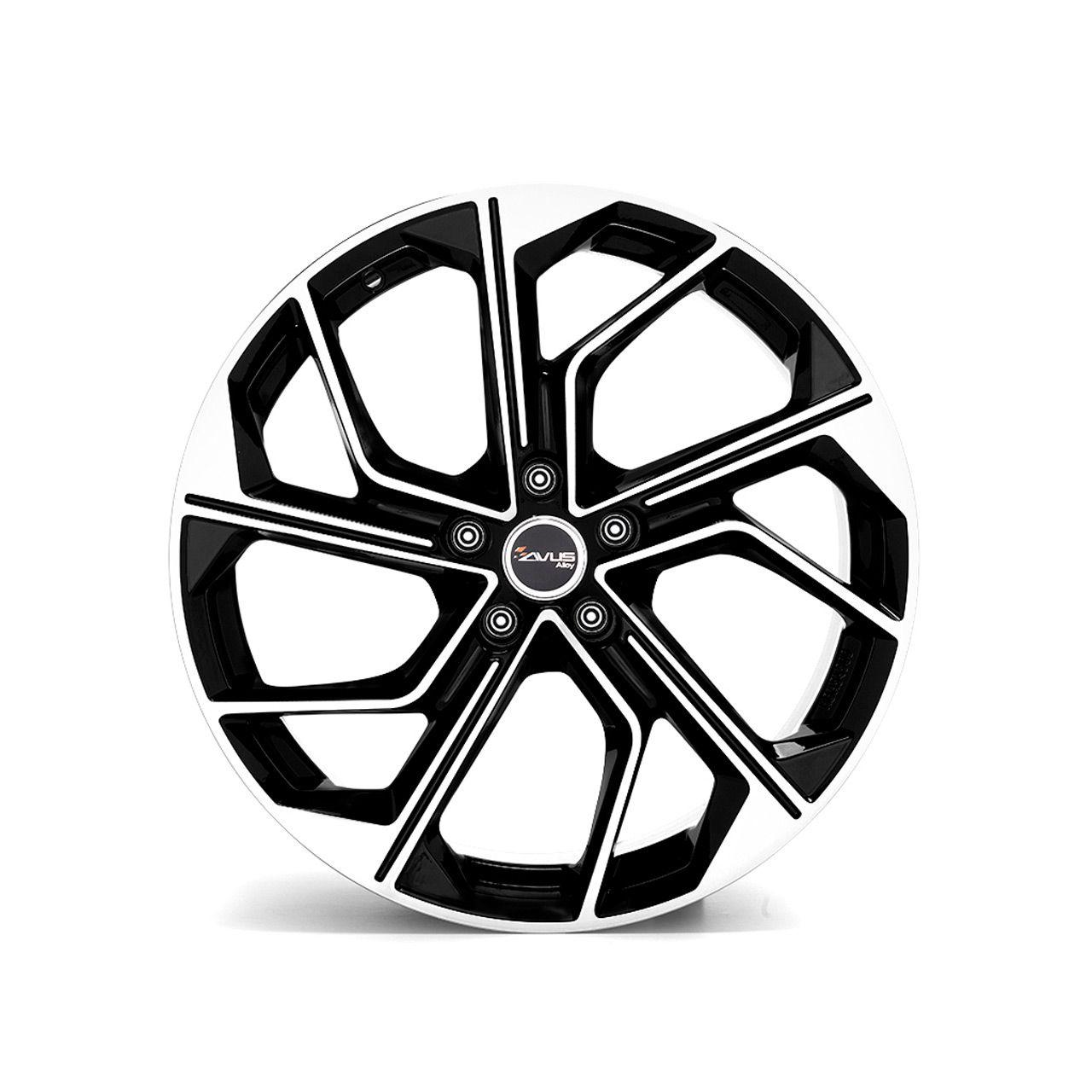 AVUS RACING AC-522 black polished 8.5Jx19 5x120 ET50