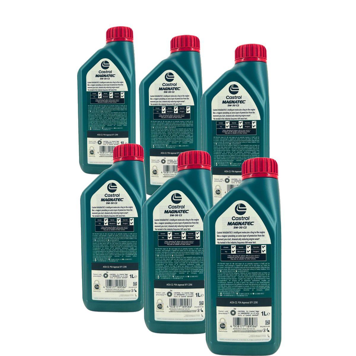 Castrol Magnatec 5W-30 C2 6x1 Liter