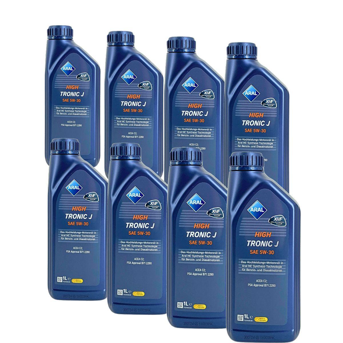 Aral HighTronic J 5W-30 8x1 Liter