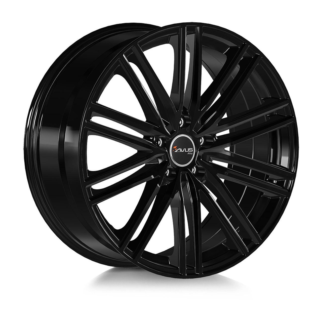 AVUS RACING AC-M08 black 10.0Jx20 5x112 ET19