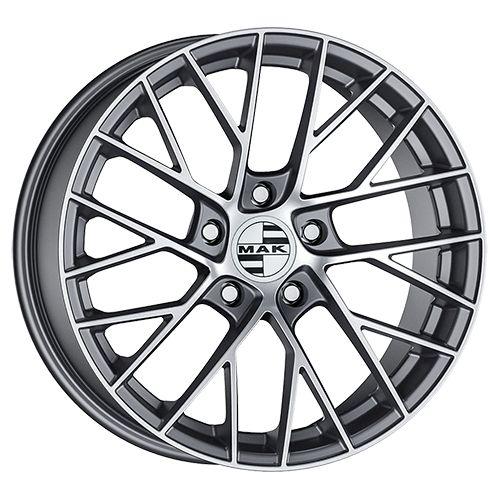 MAK MONACO gun metal mirror face 8.5Jx20 5x130 ET57