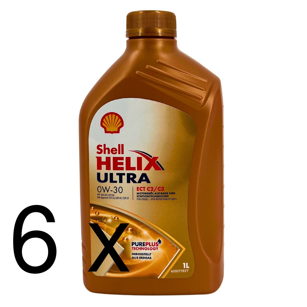 Shell Helix Ultra ECT C2 C3 0W-30 6x1 Liter