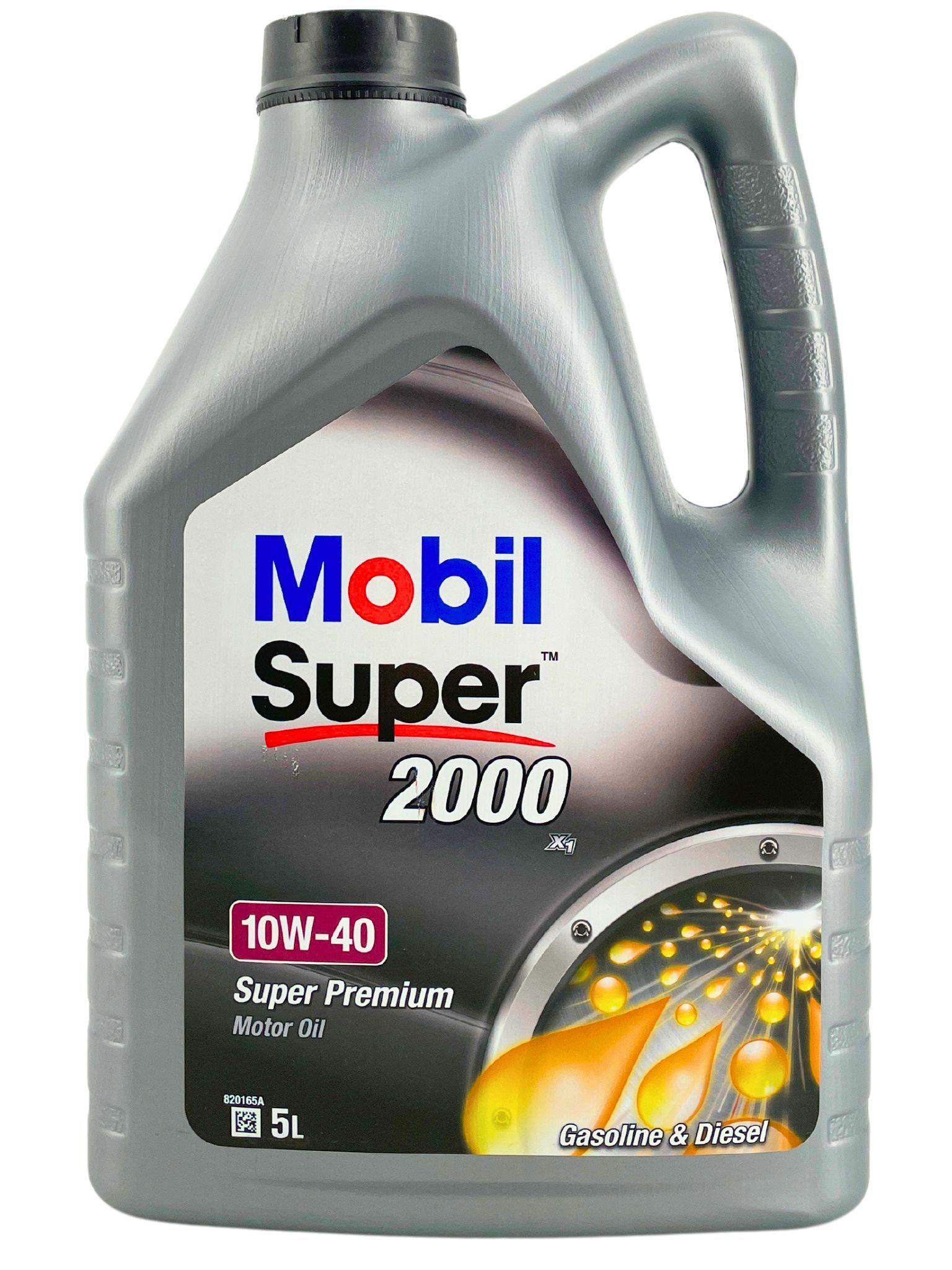 Mobil Super 2000 X1 10W-40 5 Liter