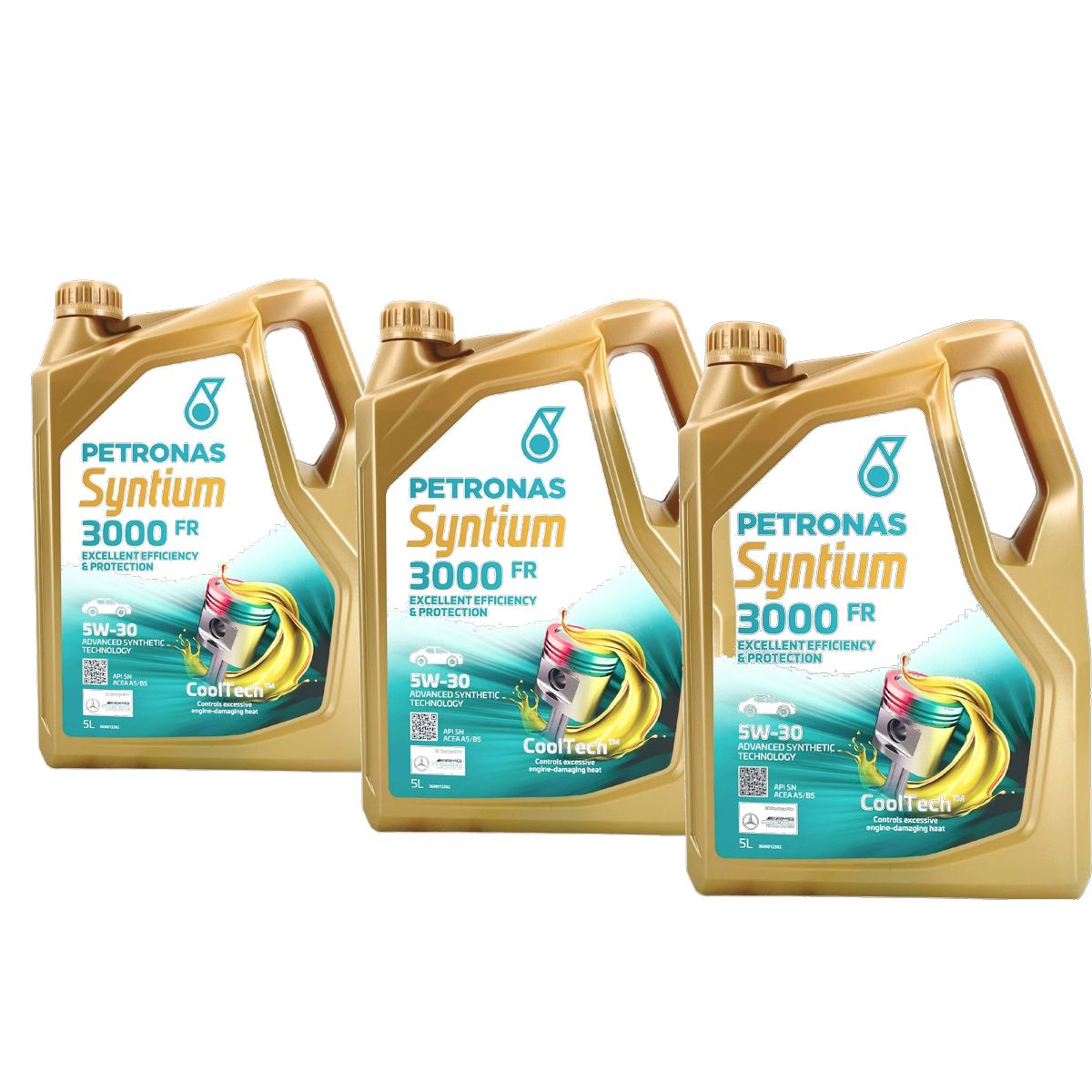 Petronas Syntium 3000 FR 5W-30 SN 3x5 Liter