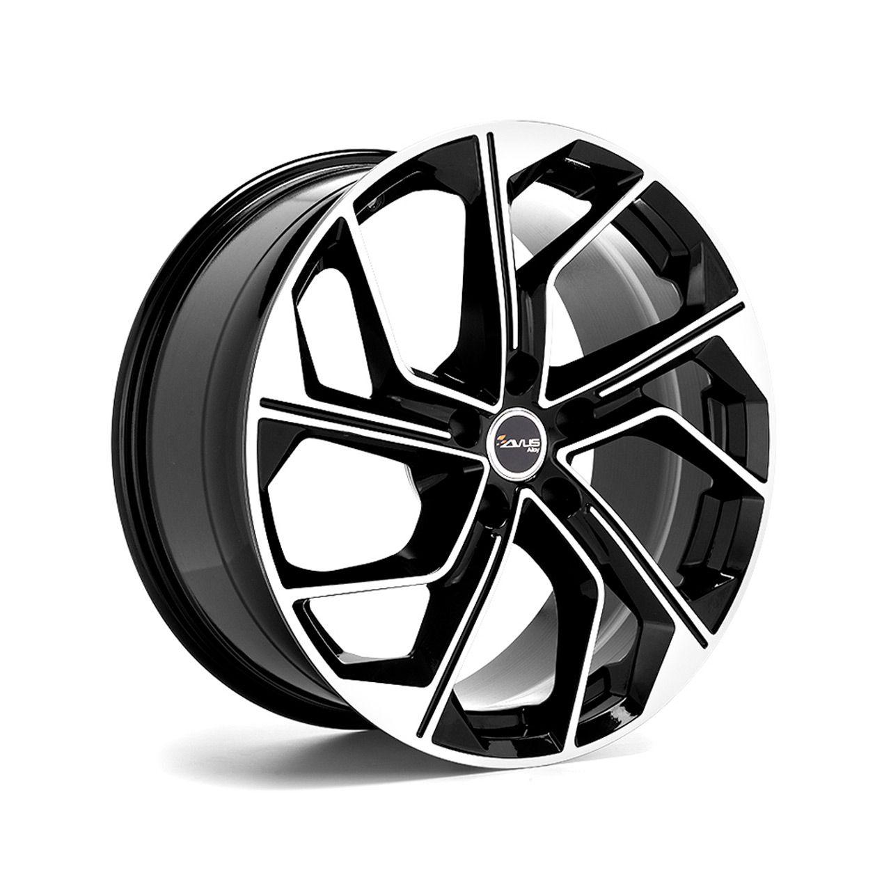 AVUS RACING AC-522 black polished 9.0Jx20 5x112 ET20