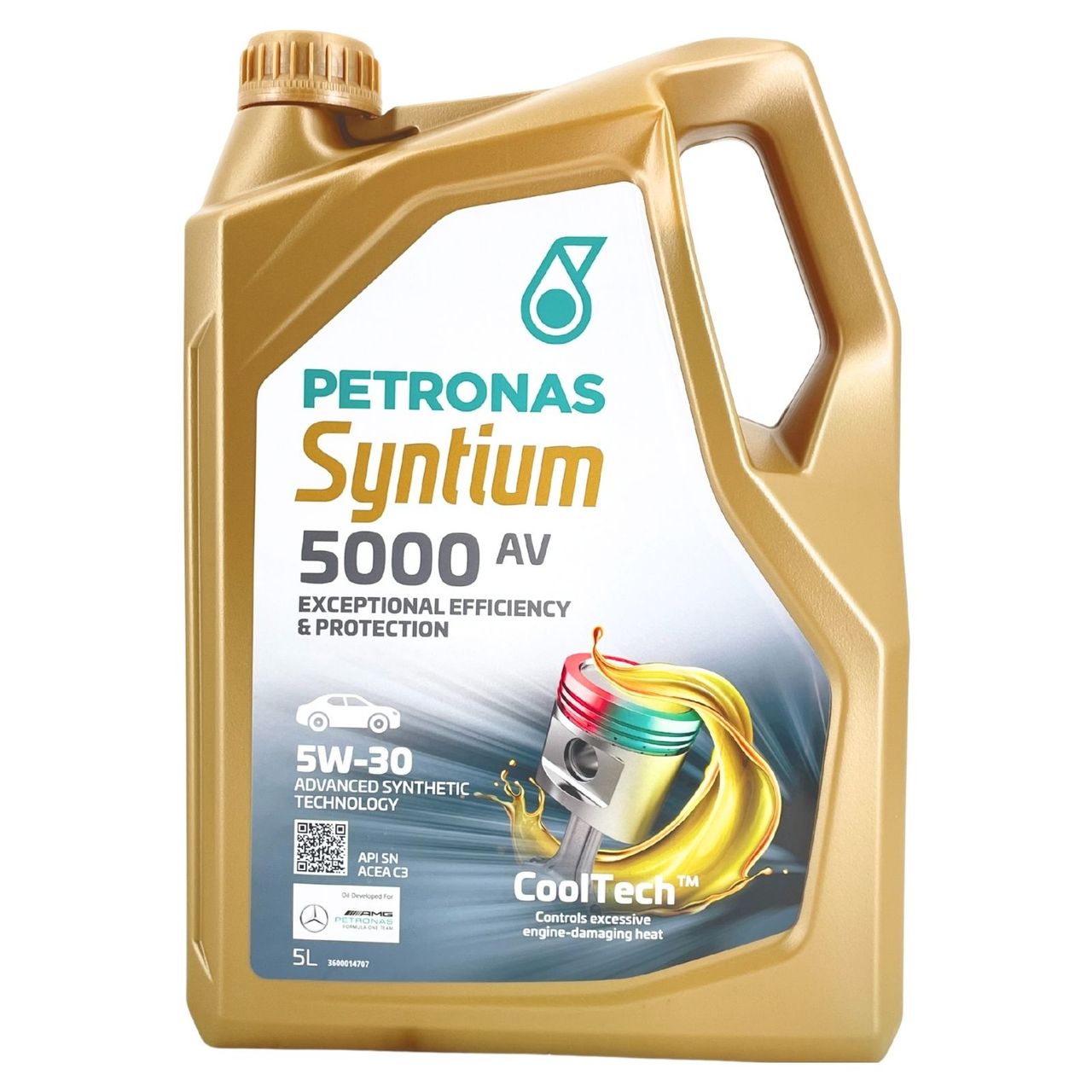 Petronas Syntium 5000 AV 5W-30 SN 5 Liter Petronas Syntium 5000 AV 5W-30 SN 5 Liter