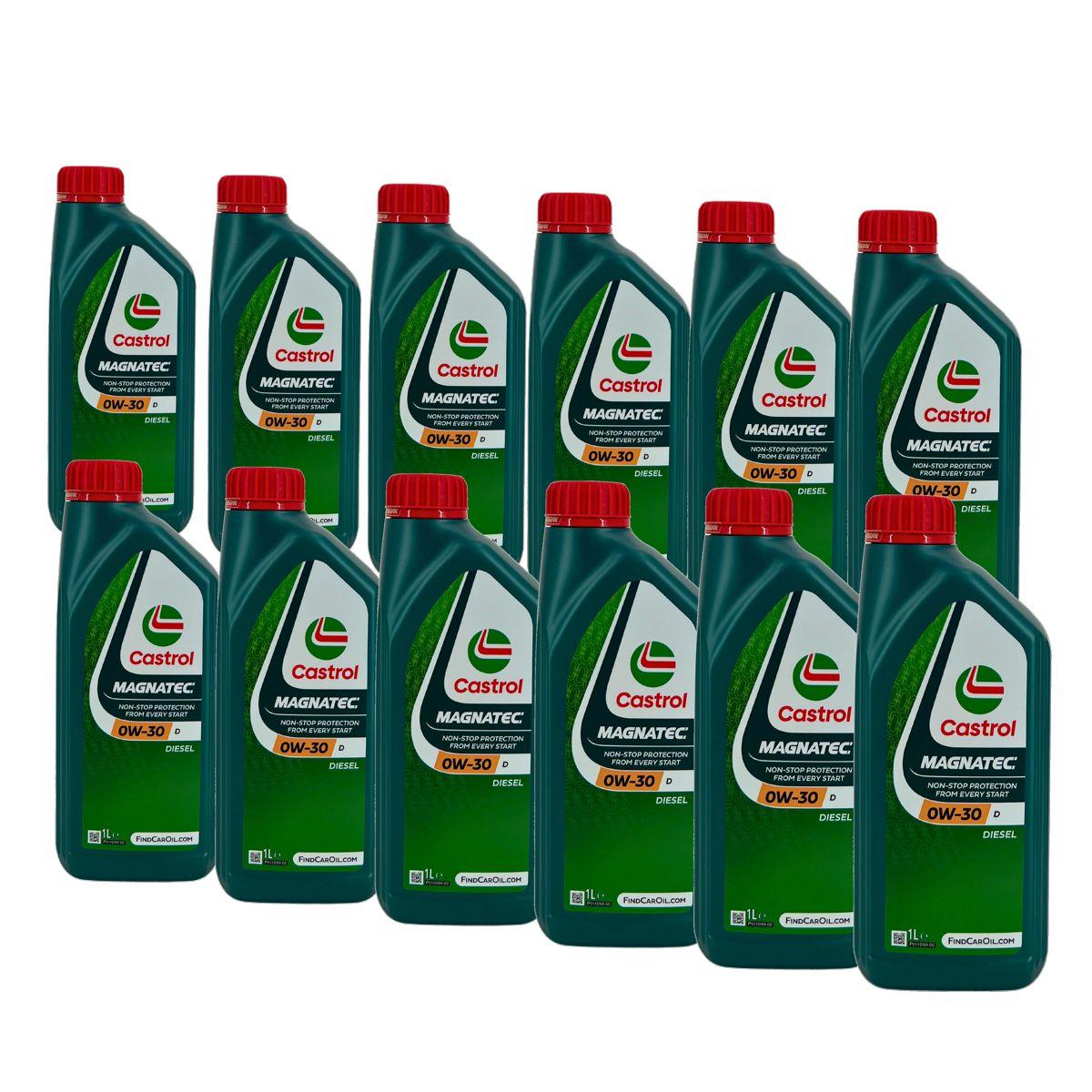 Castrol Magnatec 0W-30 12x1 Liter