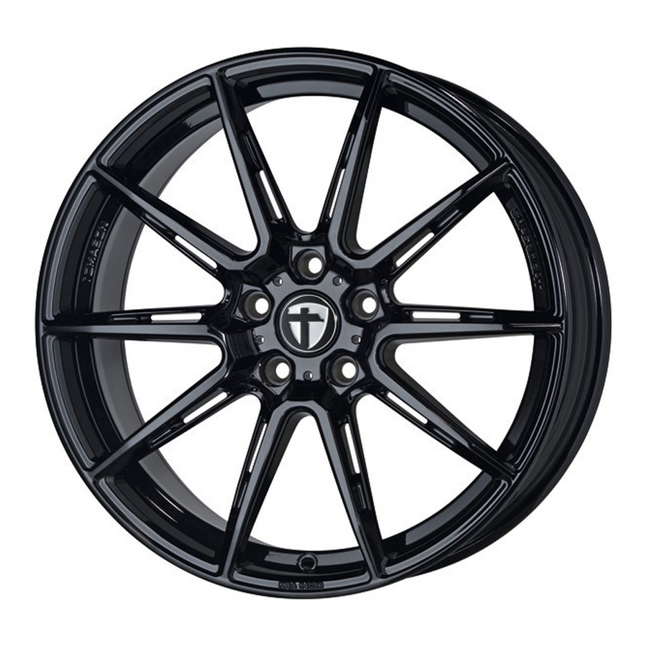 TOMASON TN27 SUPERLIGHT black painted 8.5Jx19 5x114.3 ET45