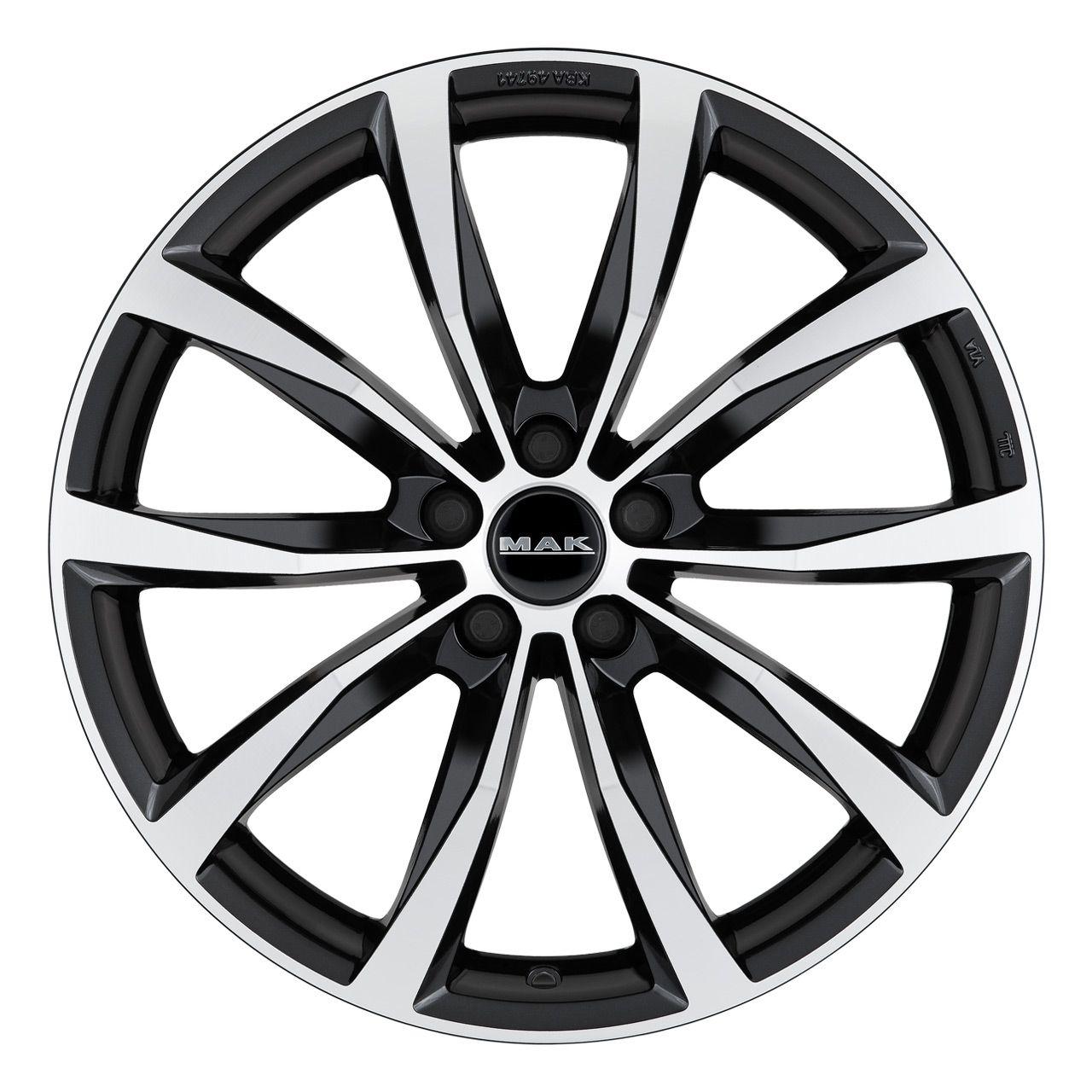 MAK WOLF black mirror 8.0Jx20 5x112 ET30