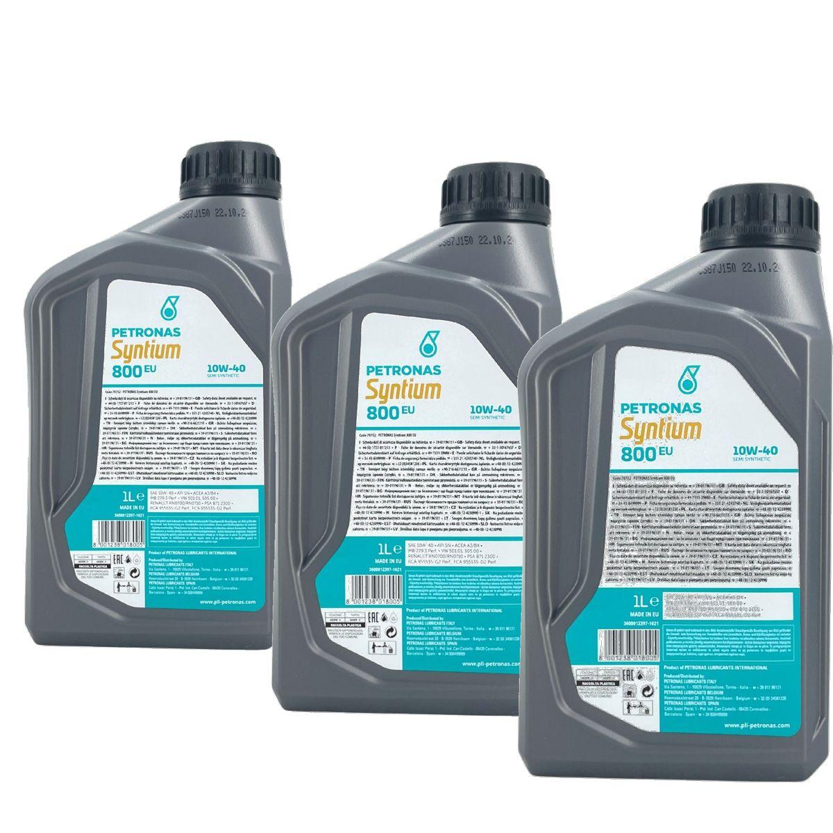 Petronas Syntium Prime 10W-40 3x1 Liter