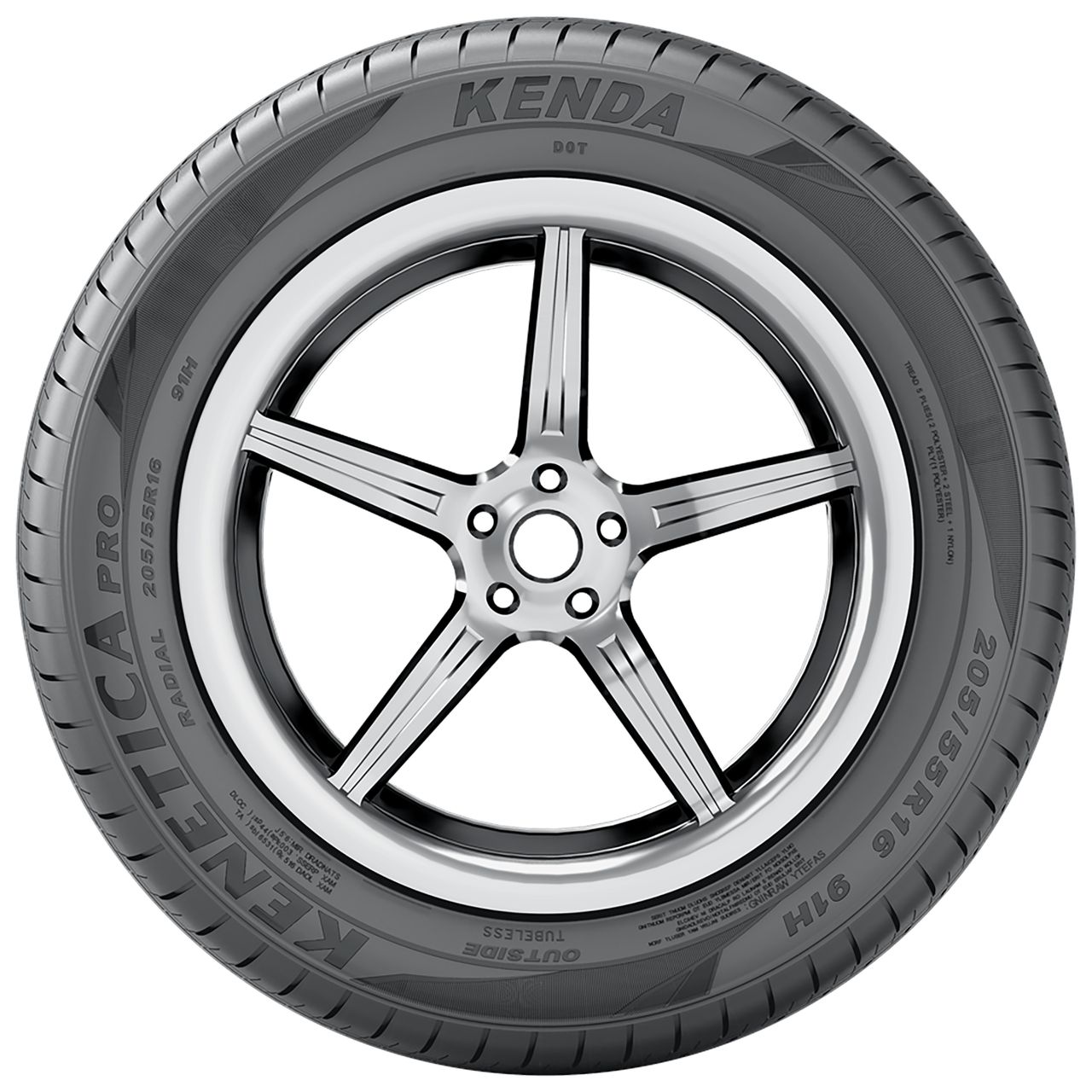 KENDA KENETICA PRO KR210 185/65R14 86H BSW