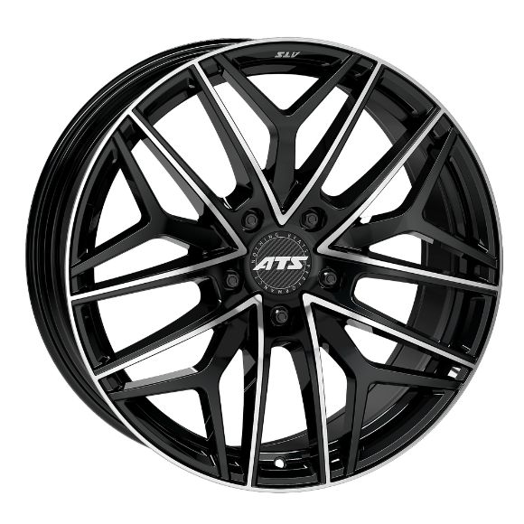 ATS PASSION diamantschwarz frontpoliert 10.0Jx21 5x112 ET18