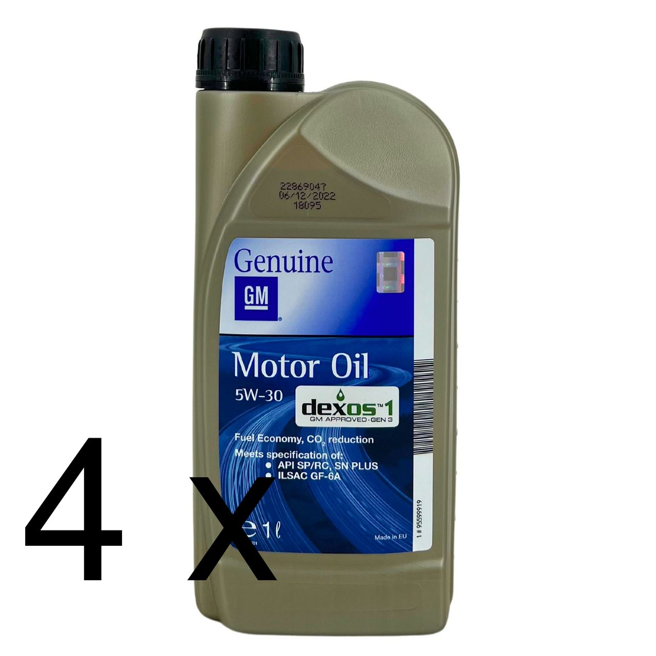 GM Dexos 1 GEN 3 5W-30 4x1 Liter GM Dexos 1 GEN 3 5W-30 4x1 Liter