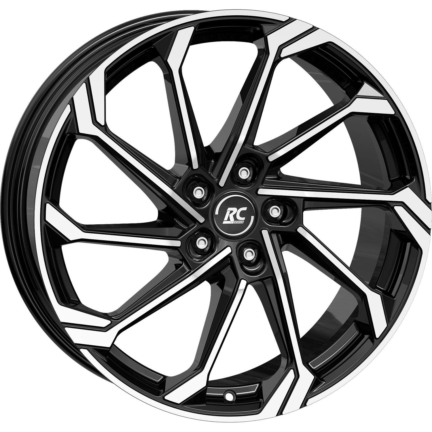 RC-DESIGN RC36 schwarz glanz voll-poliert (sgvp) 10.0Jx20 5x112 ET58