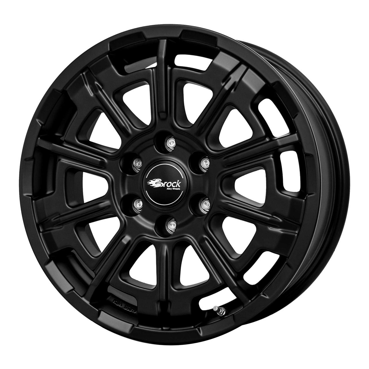 BROCK B45-6L satin black matt (sbm) 8.0Jx20 6x139.7 ET45