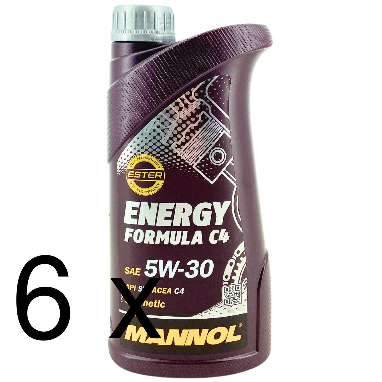 Mannol Energy Formula C4 5W-30 6x1 Liter