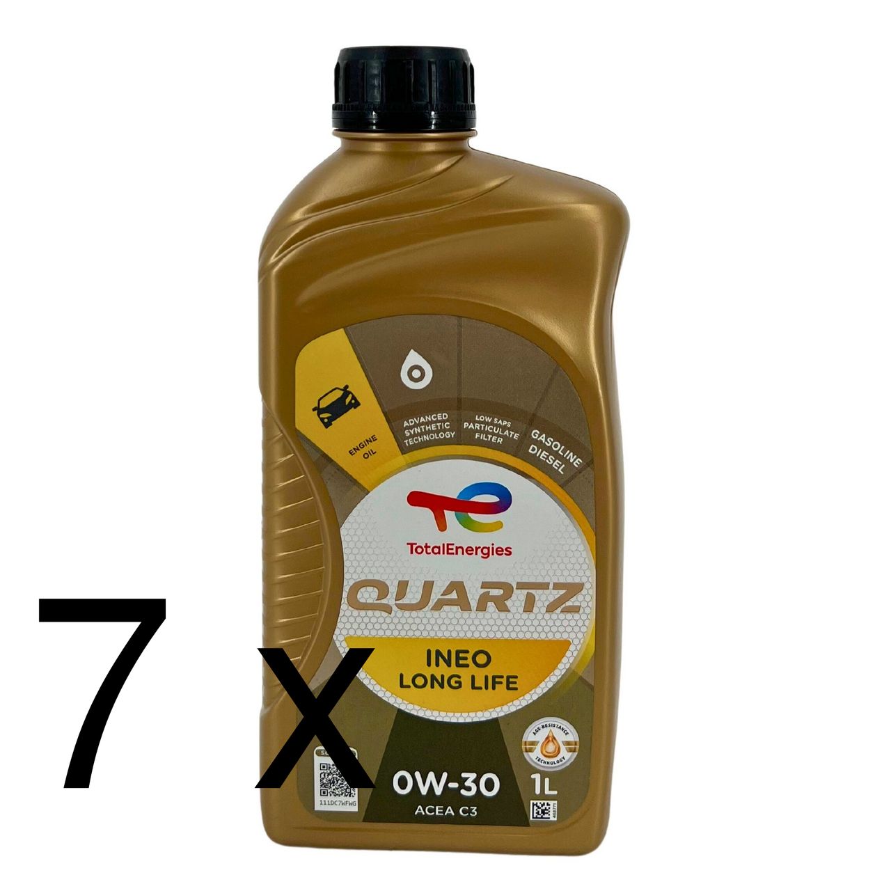 Total Quartz Ineo Long Life 0W-30 7x1 Liter