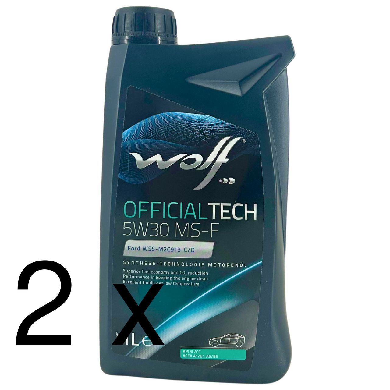 Wolf OfficialTech 5W-30 MS-F 2x1 Liter Wolf OfficialTech 5W-30 MS-F 2x1 Liter