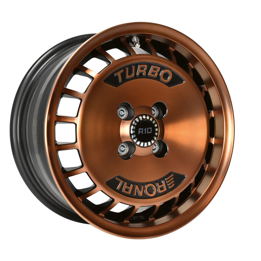 RONAL RONAL R10 TURBO copper matt-front diamond cut 7.0Jx15 4x100 ET28