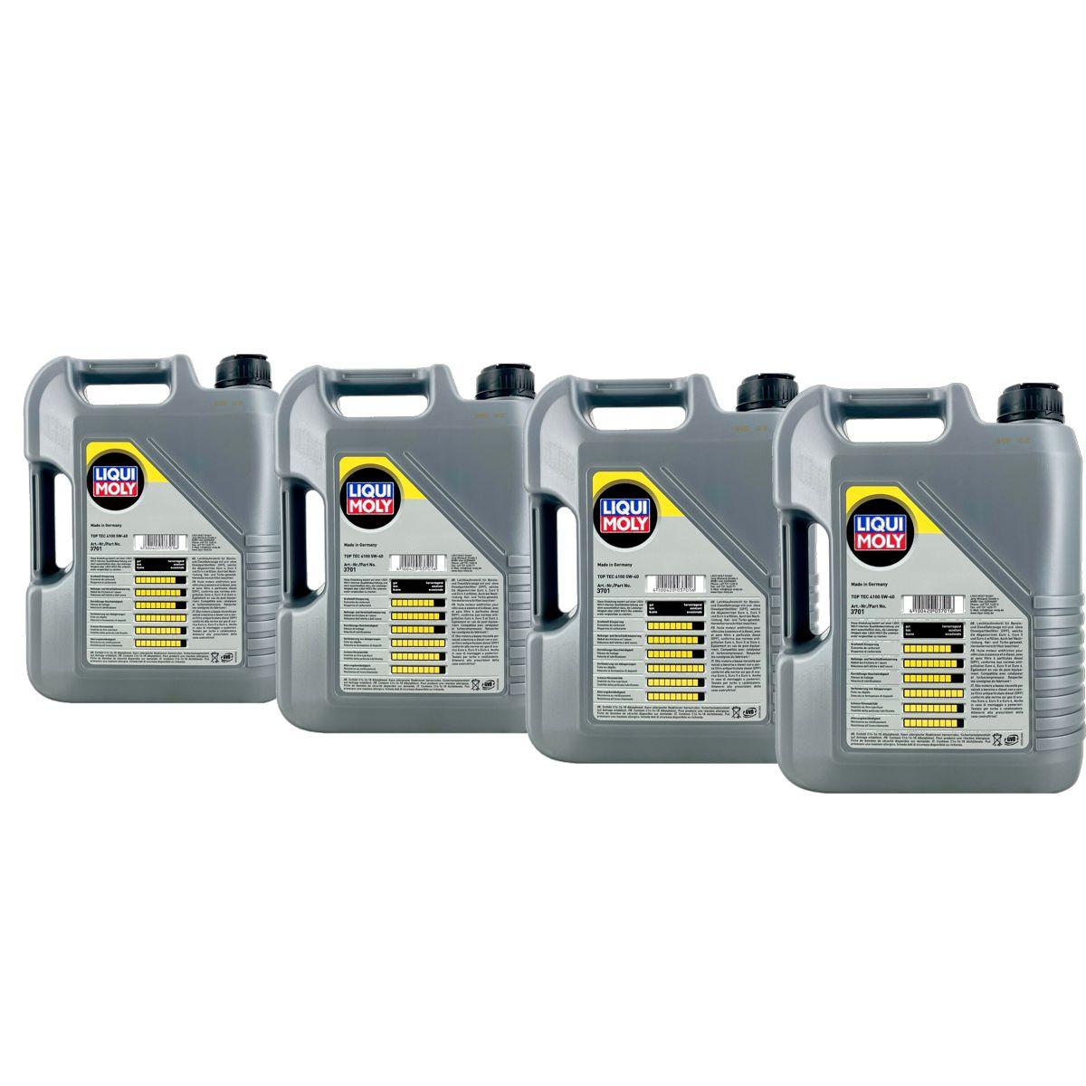 Liqui Moly Top Tec 4100 5W-40 4x5 Liter