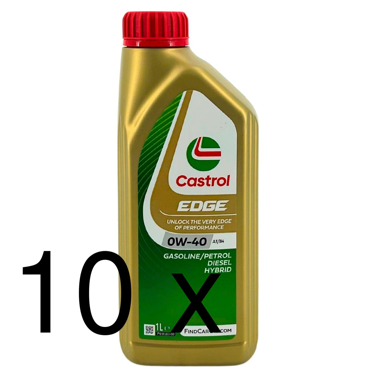 Castrol Edge 0W-40 A3/B4 10x1 Liter Castrol Edge 0W-40 A3/B4 10x1 Liter