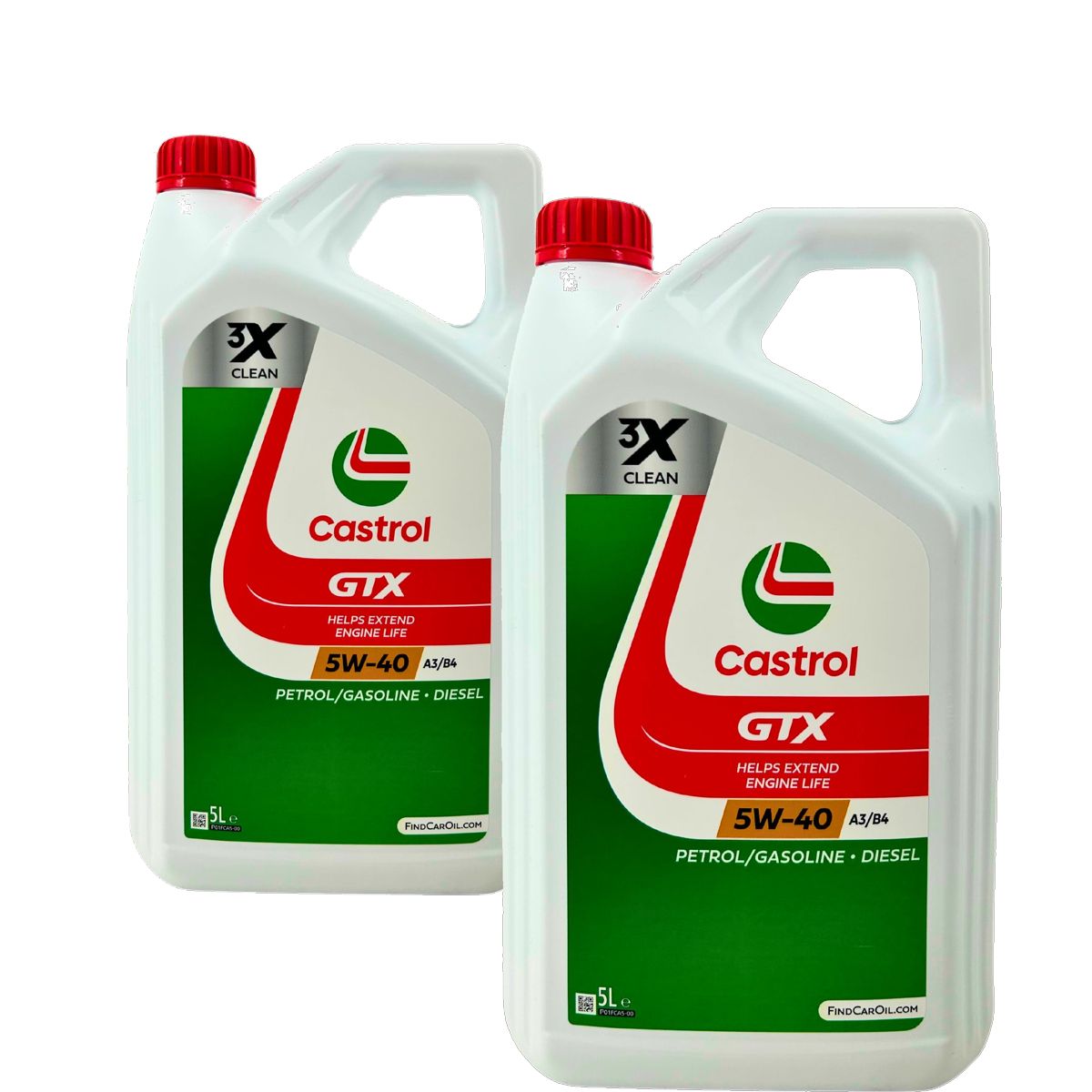Castrol GTX 5W-40 A3/B4 2x5 Liter
