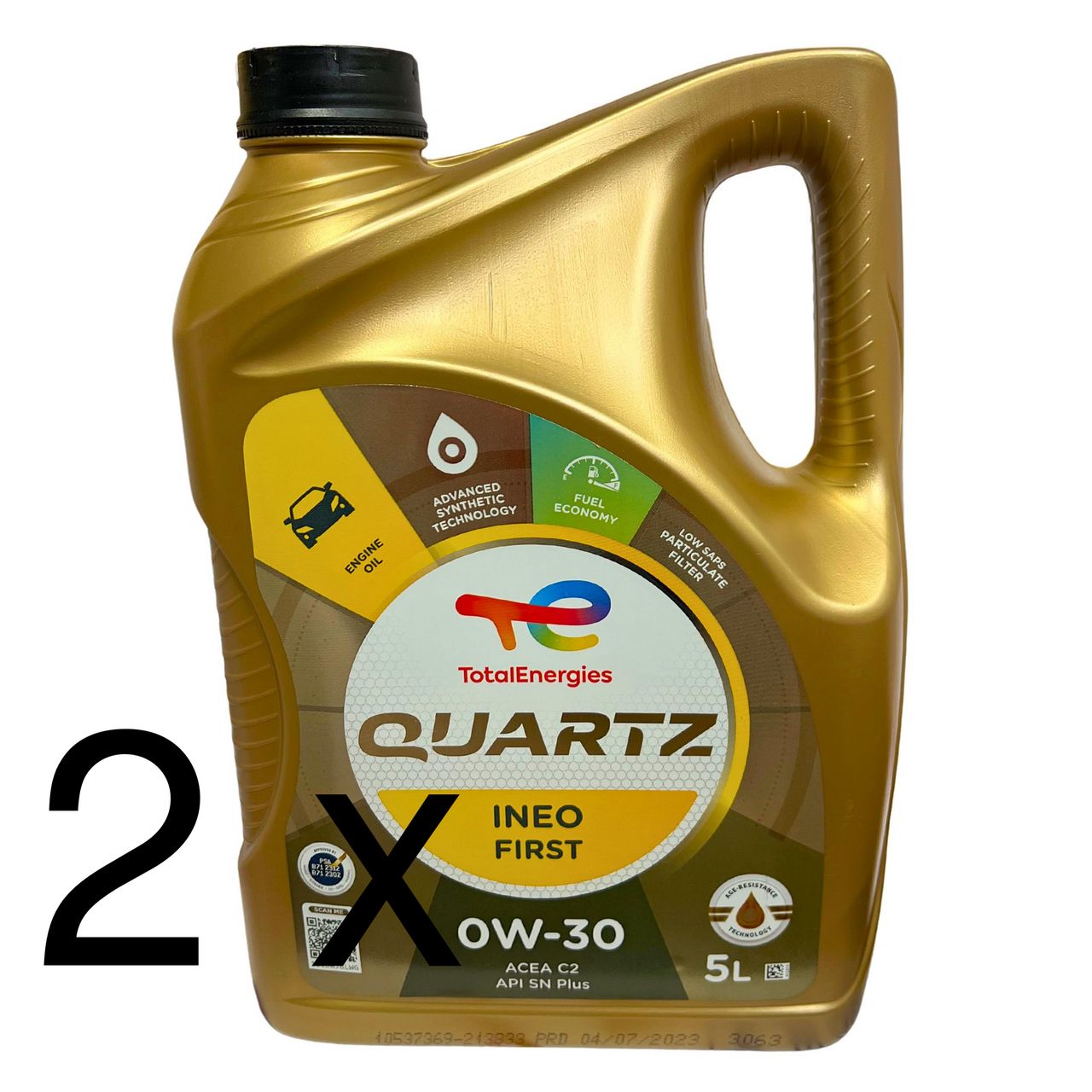 Total Quartz Ineo First 0W-30 2x5 Liter