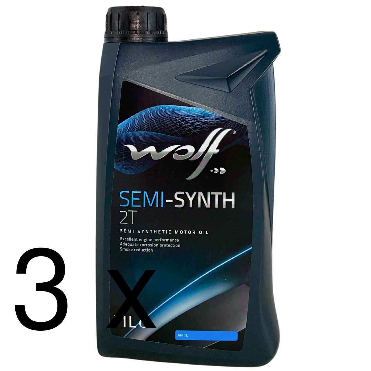 Wolf Semi-Synth 2T 3x1 Liter